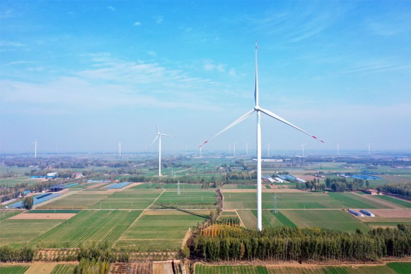 Xinxiang Tianrun wind power parity online demonstration project